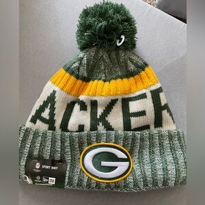 Packers knit hat
